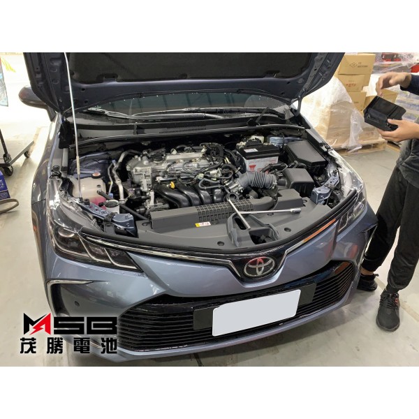 TOYOTA ALTIS 歐規電瓶 安裝分享